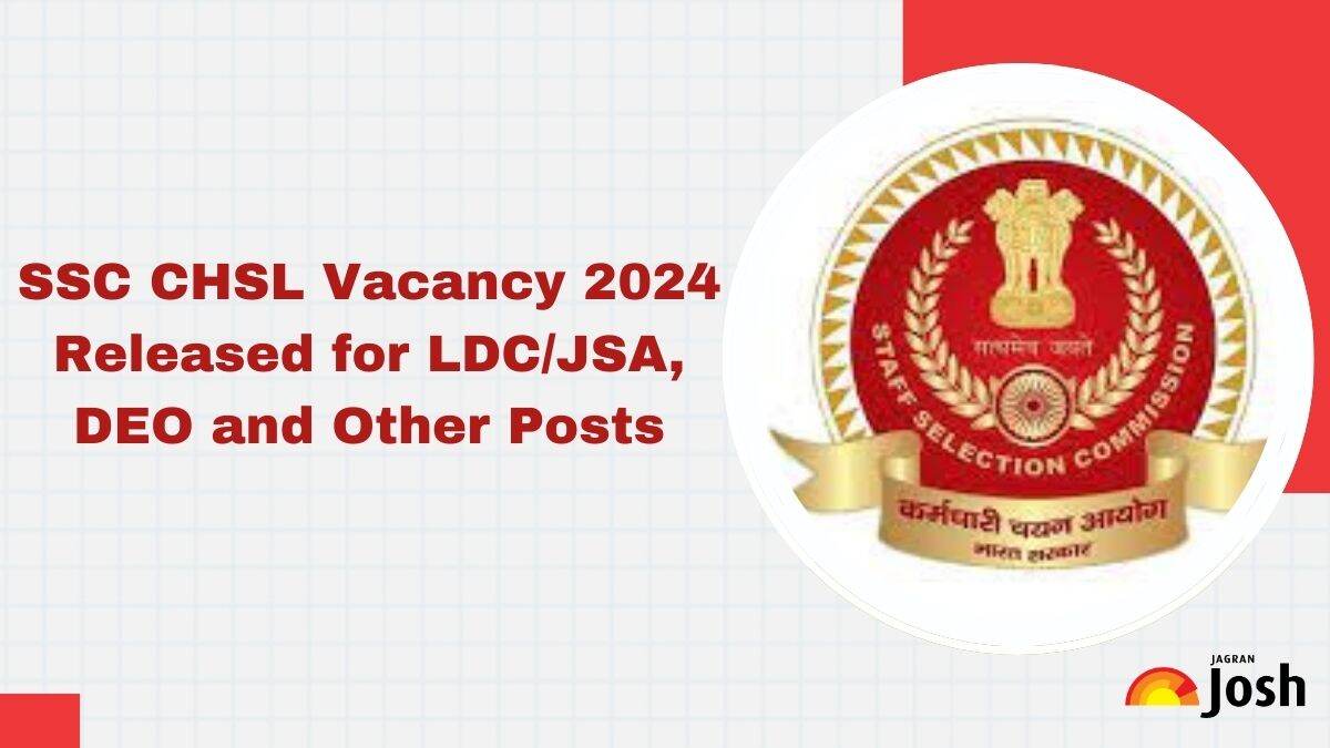 SSC CHSL 2024 Vacancy Out at ssc.gov.in: 3954 Posts to be Filled in Various Department, Check Details Here