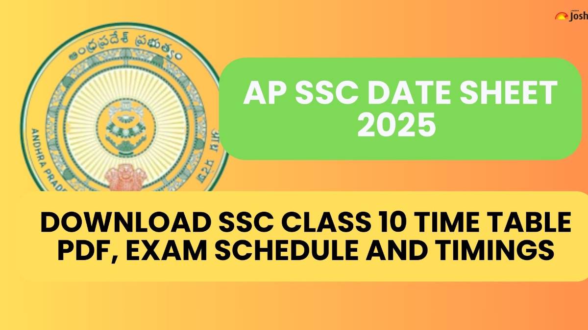 AP SSC Date Sheet 2025 Download Andhra Board Class 10 Time Table PDF