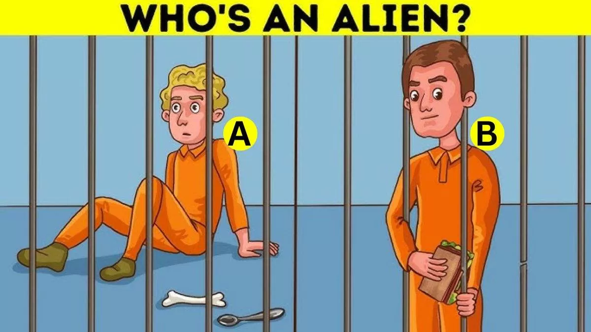 Spot the alien.