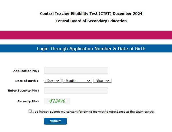 ctet admit card 2024