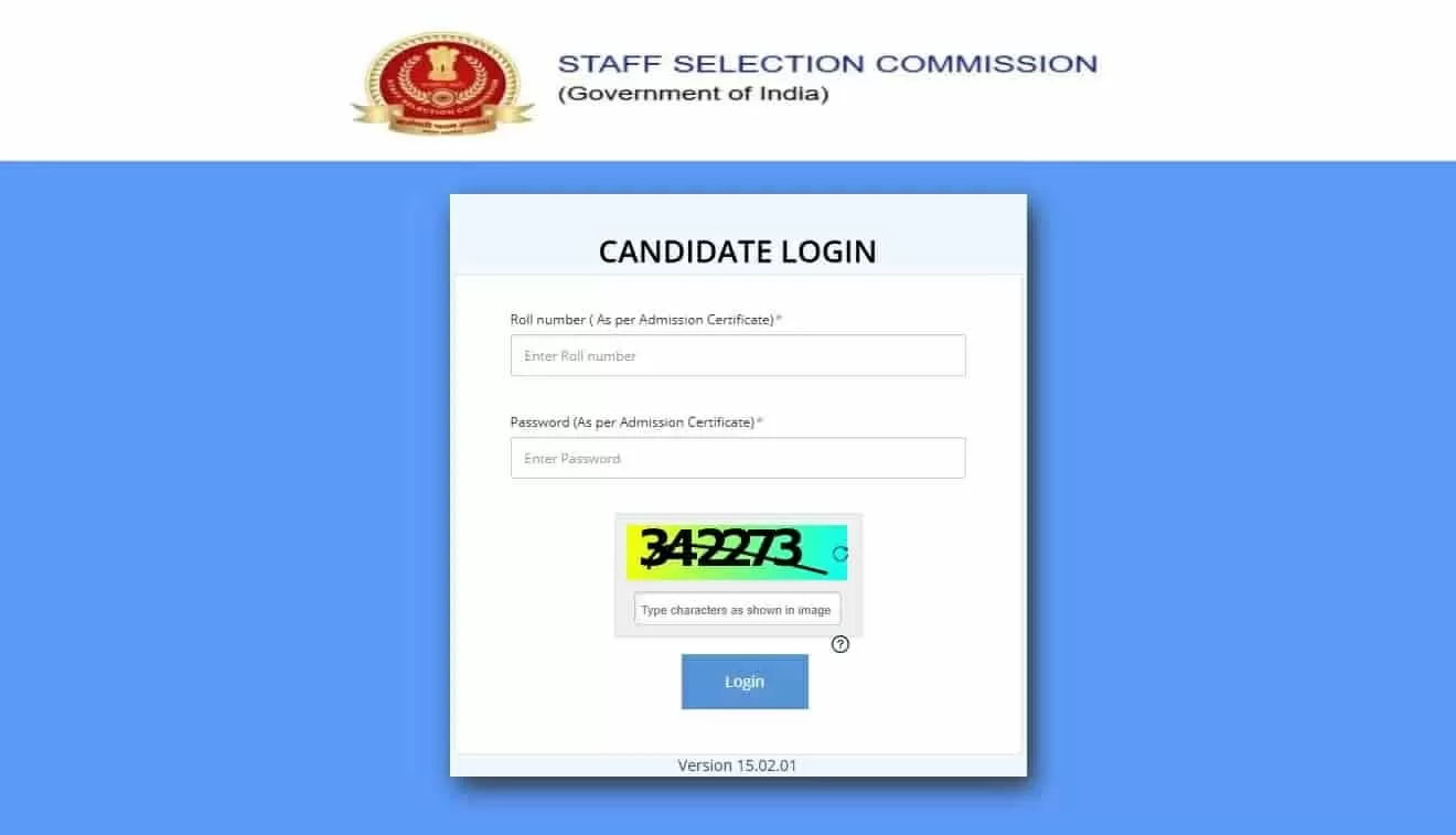 SSC JHT Answer Key 2024 OUT at ssc.gov.in