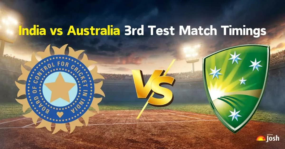 India vs Australia 3rd Test India Match Time, Expected Playing 11