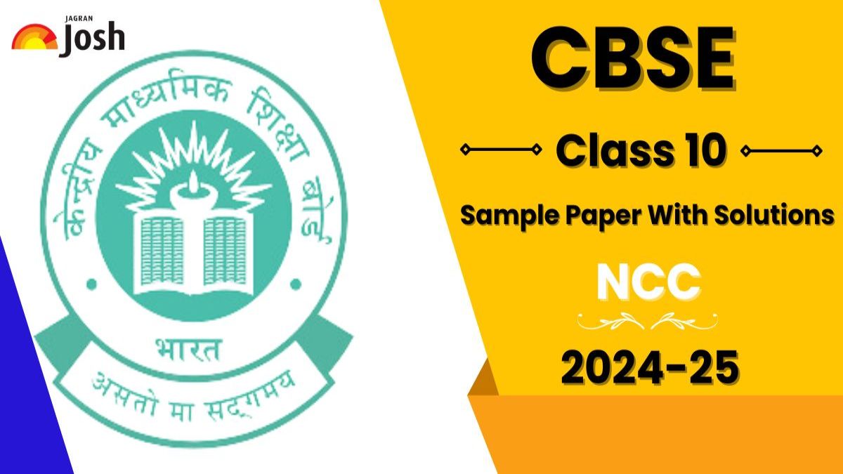 CBSE Class 10 NCC Paper and Marking Scheme 2024-25: Download Sample Question Paper FREE PDF