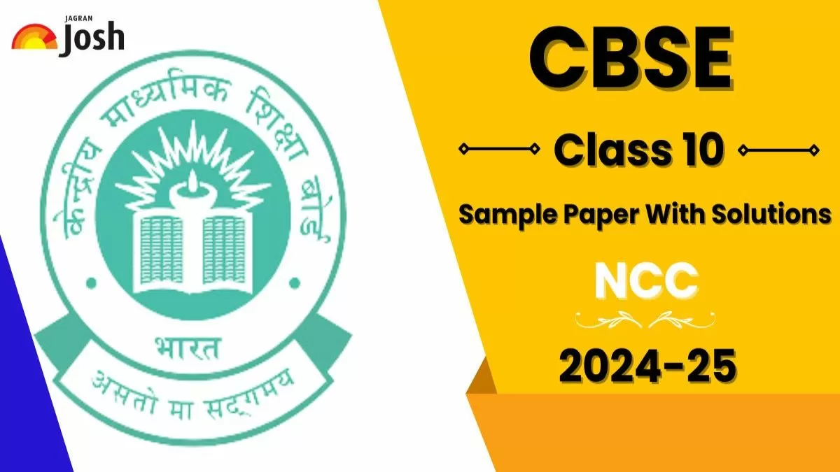 CBSE Class 10 NCC Sample Paper 2024-25 Free PDF Download