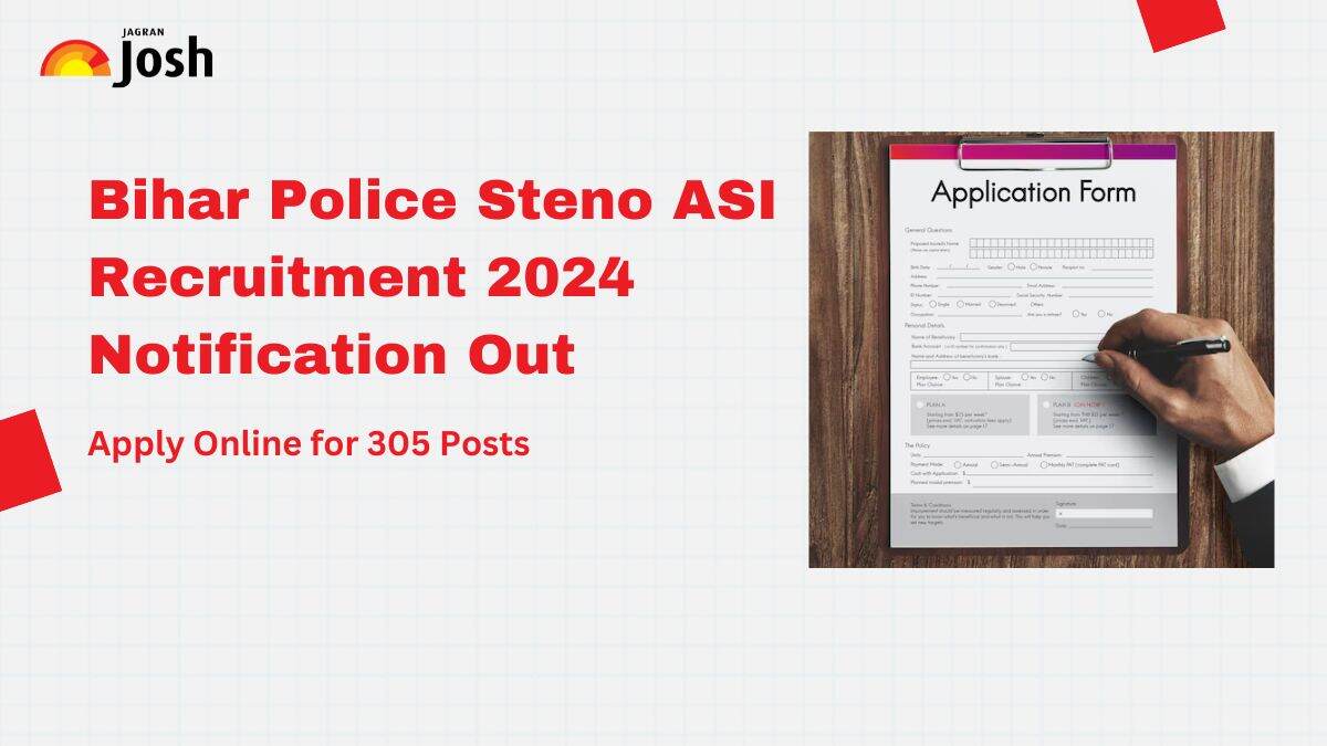 Bihar Police ASI Steno Recruitment 2024 Notification Out: Check Eligibility, Dates, Salary & Other Details