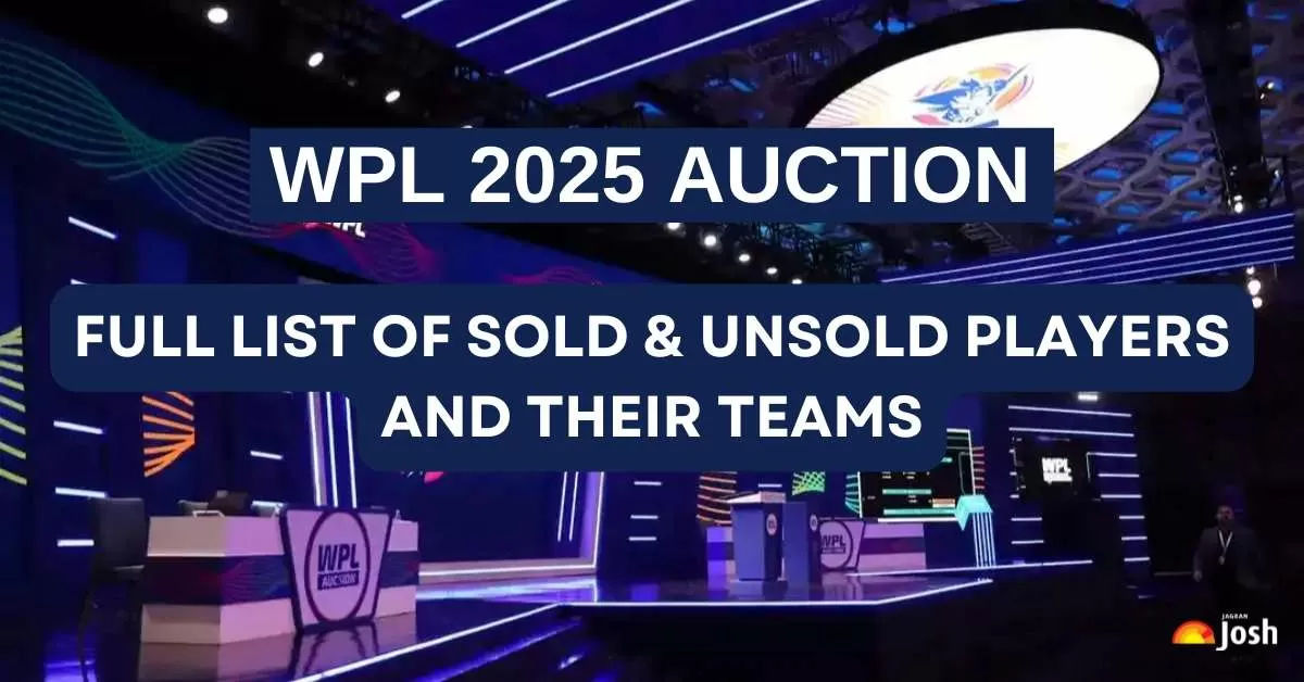 Full List of Sold & Unsold Players and Their Teams