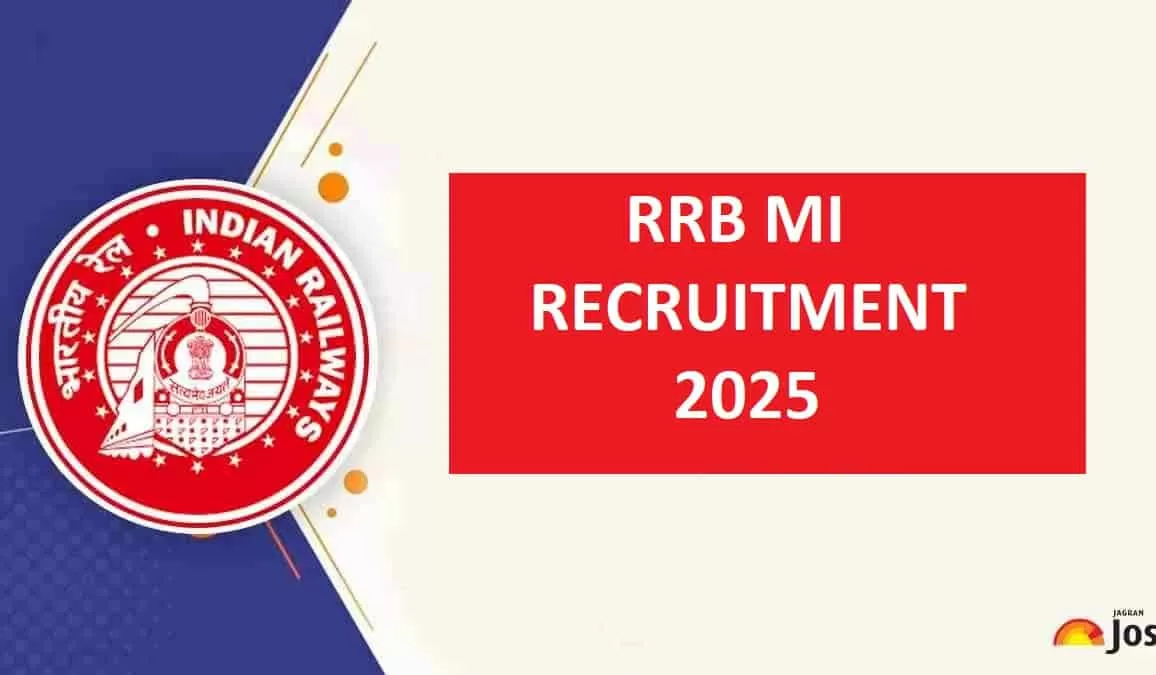 RRB MI Recruitment Notification 2025 OUT at rrbapply.gov.in: 1038 Vacancies Available, Check Exam Details Here