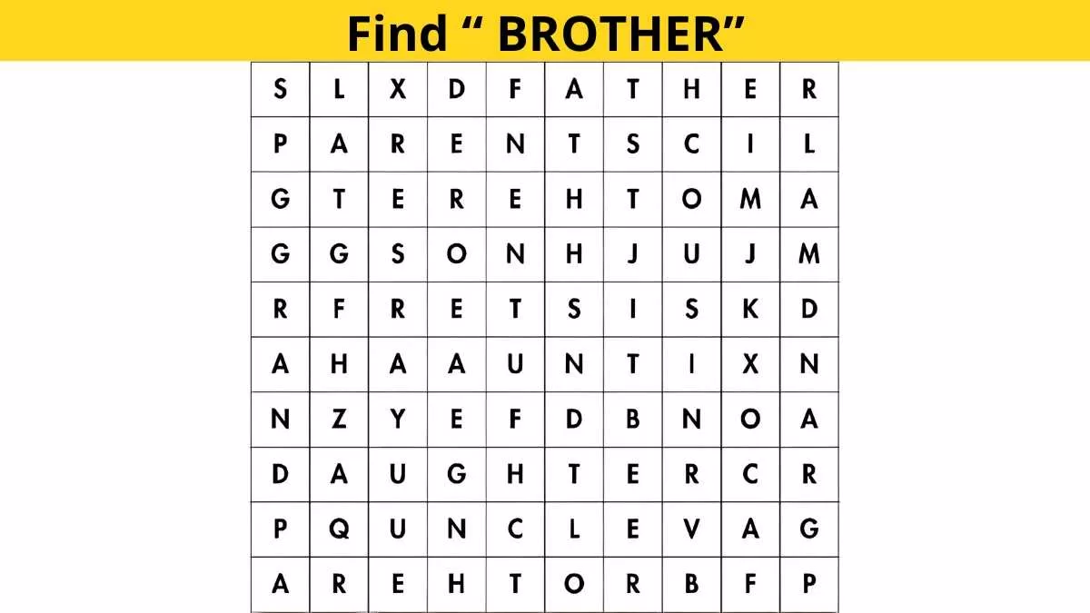 Find the word "BROTHER"