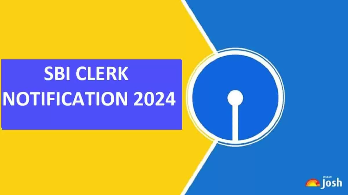 SBI Clerk Notification 2024