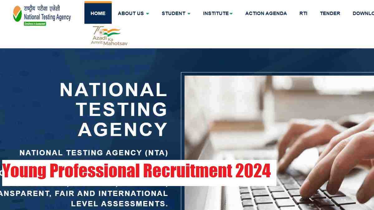 NTA Young Professional Recruitment 2024: Apply Online Till Dec 31, Salary Upto Rs. 60,000