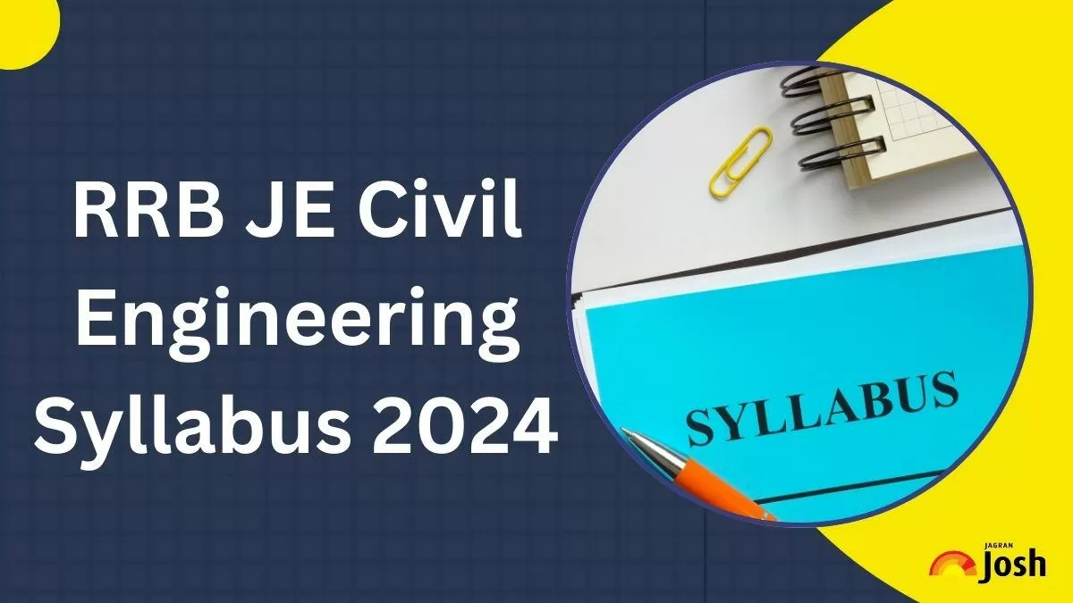 RRB JE Electrical Engineering Syllabus 2024