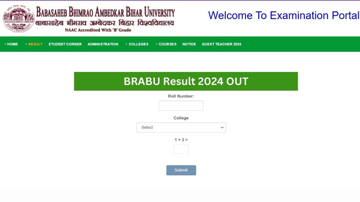 BRABU Result 2024 OUT: बाबासाहेब भीमराव अंबेडकर बिहार यूनिवर्सिटी TDC और UG परीक्षा रिजल्ट जारी, ये रहा Direct Link