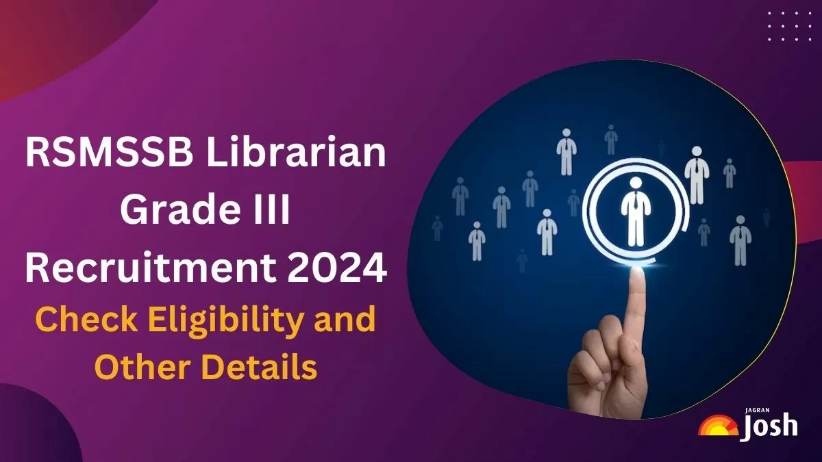 RSMSSB Librarian Grade III Recruitment 2024