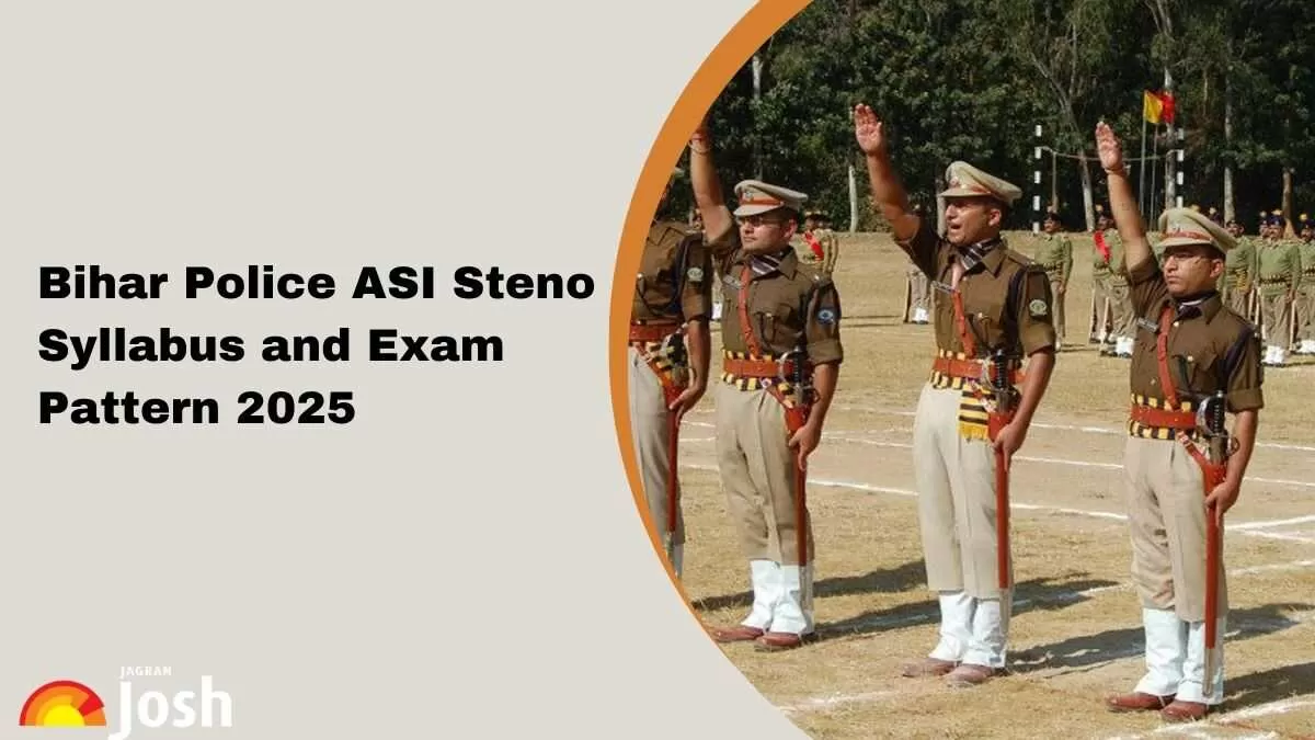 Bihar Police ASI Steno Syllabus 2025: Subject-Wise Topics and Exam Pattern