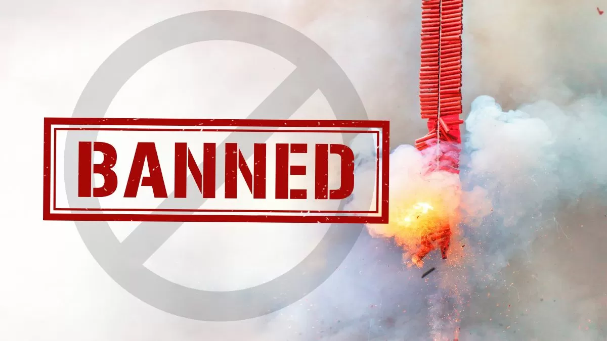 A government directive in this regard states that firecrackers will not be allowed to be sold, stored, or used in any way.