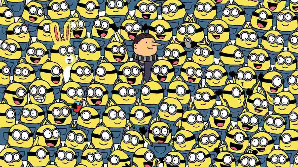 Spot three bananas.