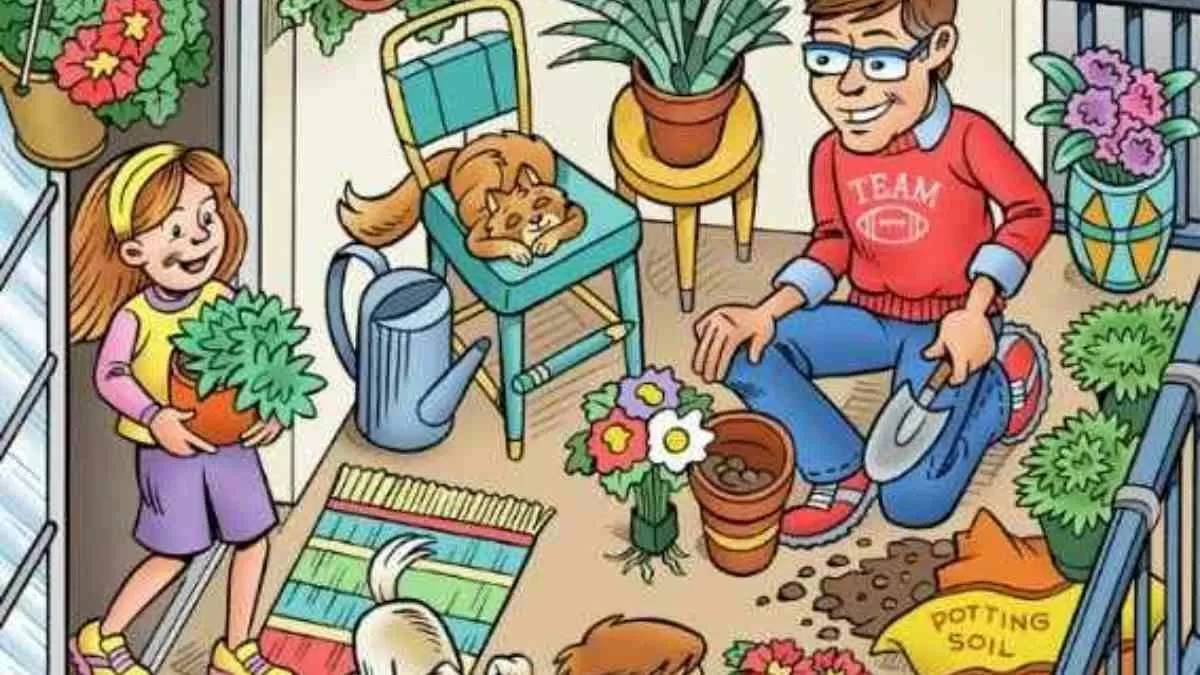 Spot the caterpillar.