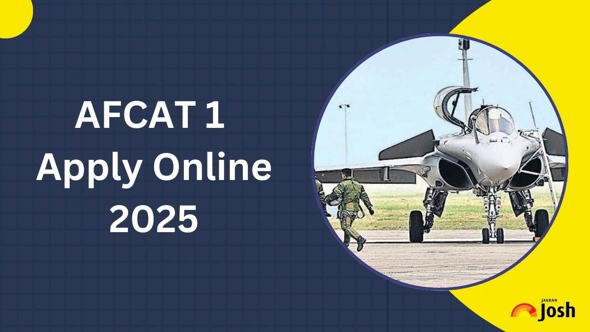 AFCAT 1 Apply Online 2025: Registration Begins for 336 Vacancies at afcat.cdac.in, Check Fee, Last Date and Other Details 