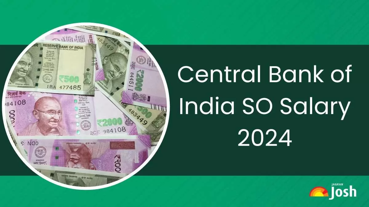 Central Bank of India SO Salary 2024