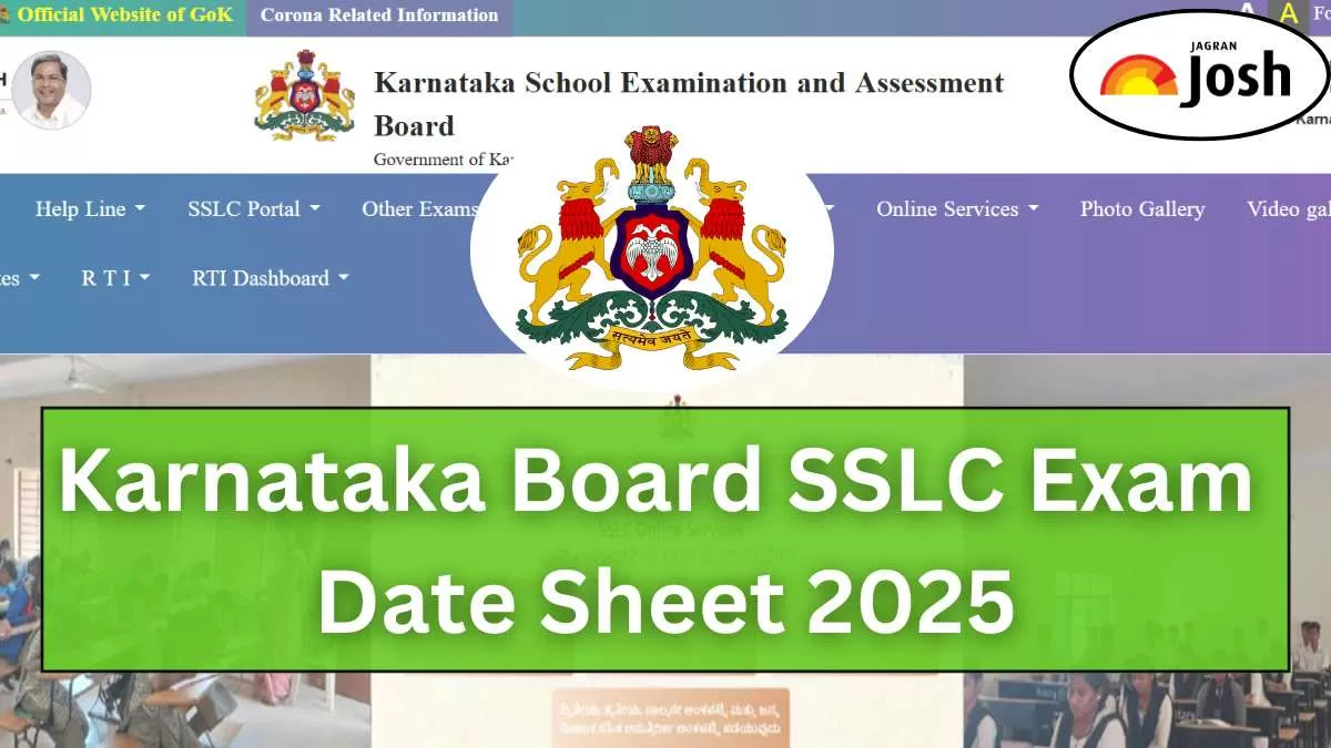  Karnataka Board SSLC Exam Date Sheet 2025 Download Time Table PDF