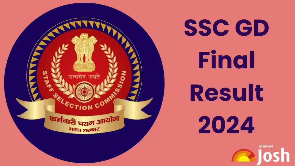 SSC GD Final Merit List, Result 2024: एसएससी जीडी फाइनल रिजल्ट जल्द होने वाला है जारी, जानें कैसे और कहाँ चेक कर सकते हैं परिणाम  