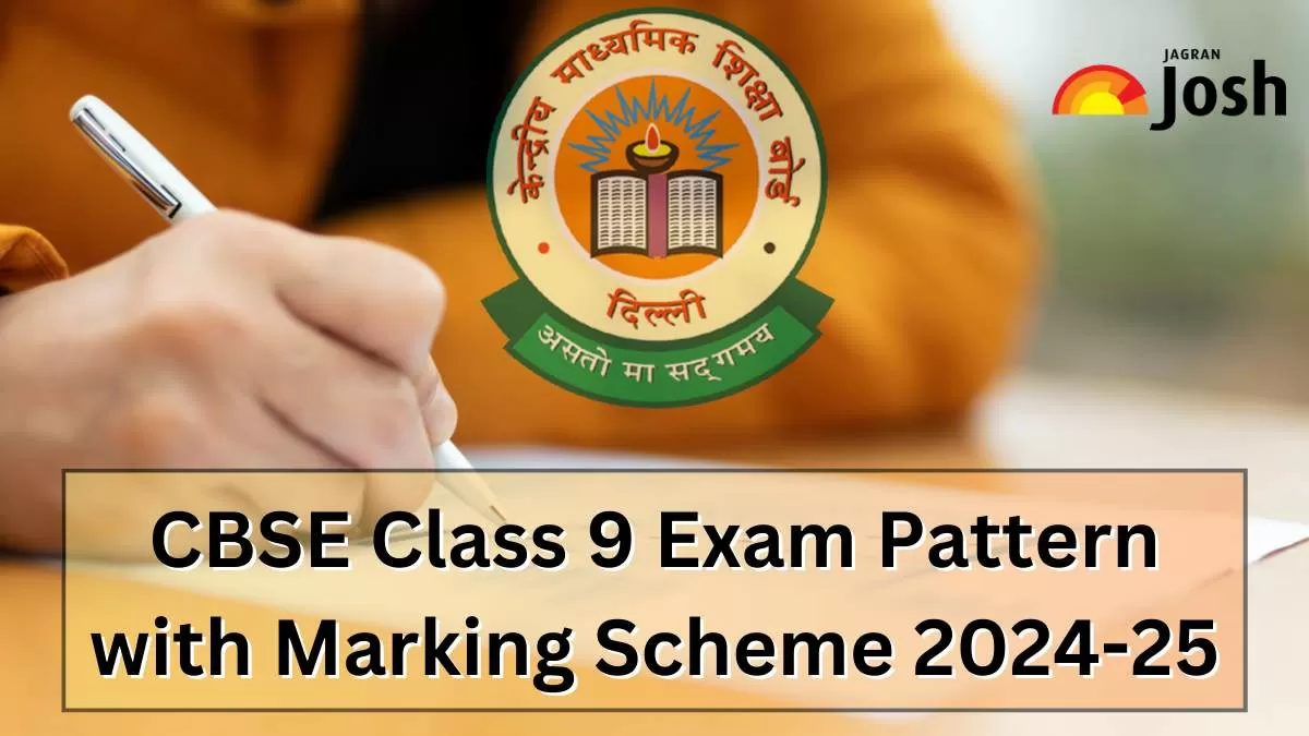 CBSE Class 9 Exam Pattern 2024-25 with Marking Scheme and Topic-wise ...