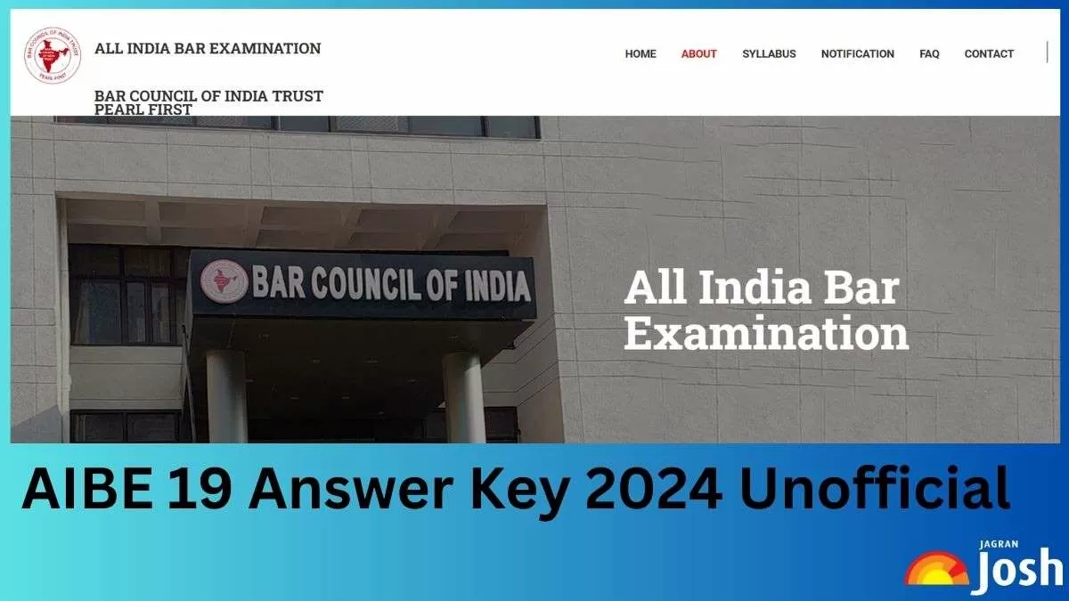 AIBE 19 Answer Key 2024 Unofficial
