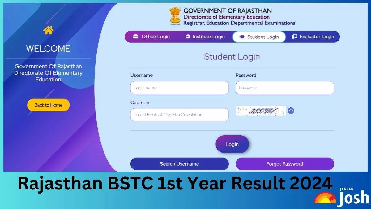 Rajasthan BSTC 1st Year Result 2024