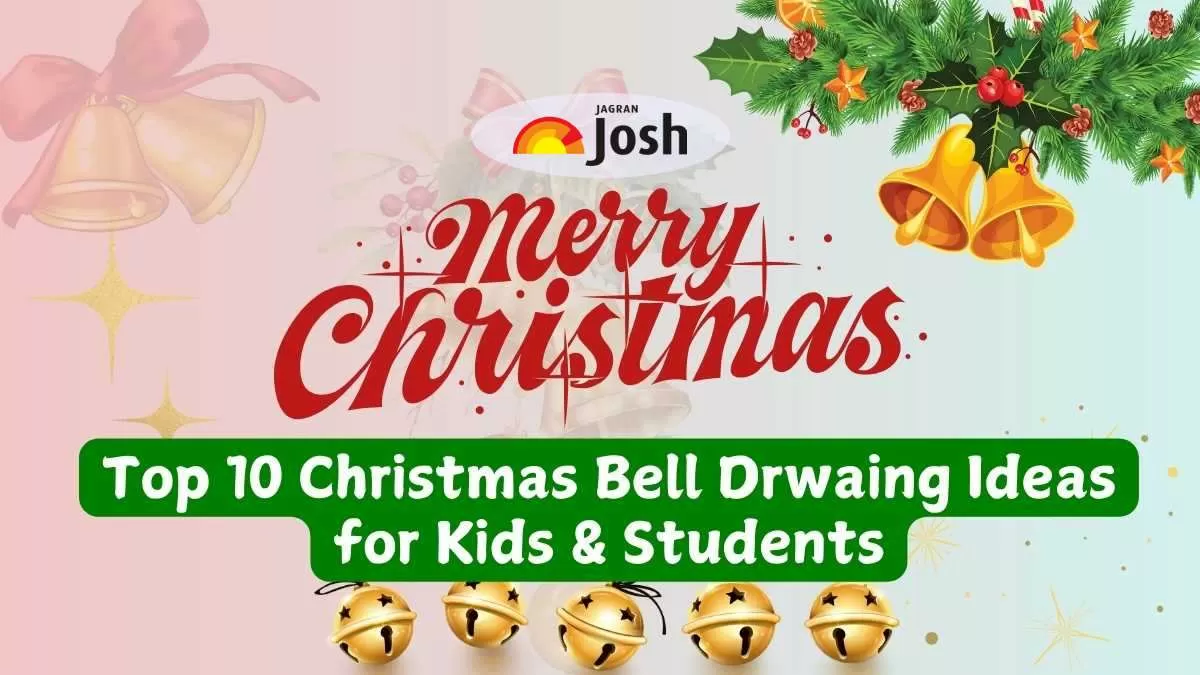 Check the 10 best Christmas bell drawing ideas for kids and students
