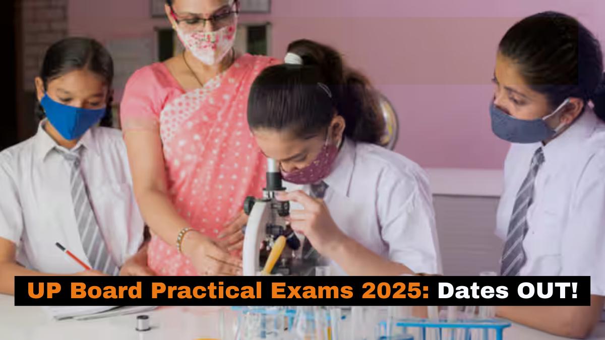 UP Board Exam 2025 - Class 10th and 12th Practical Date Sheet 2025