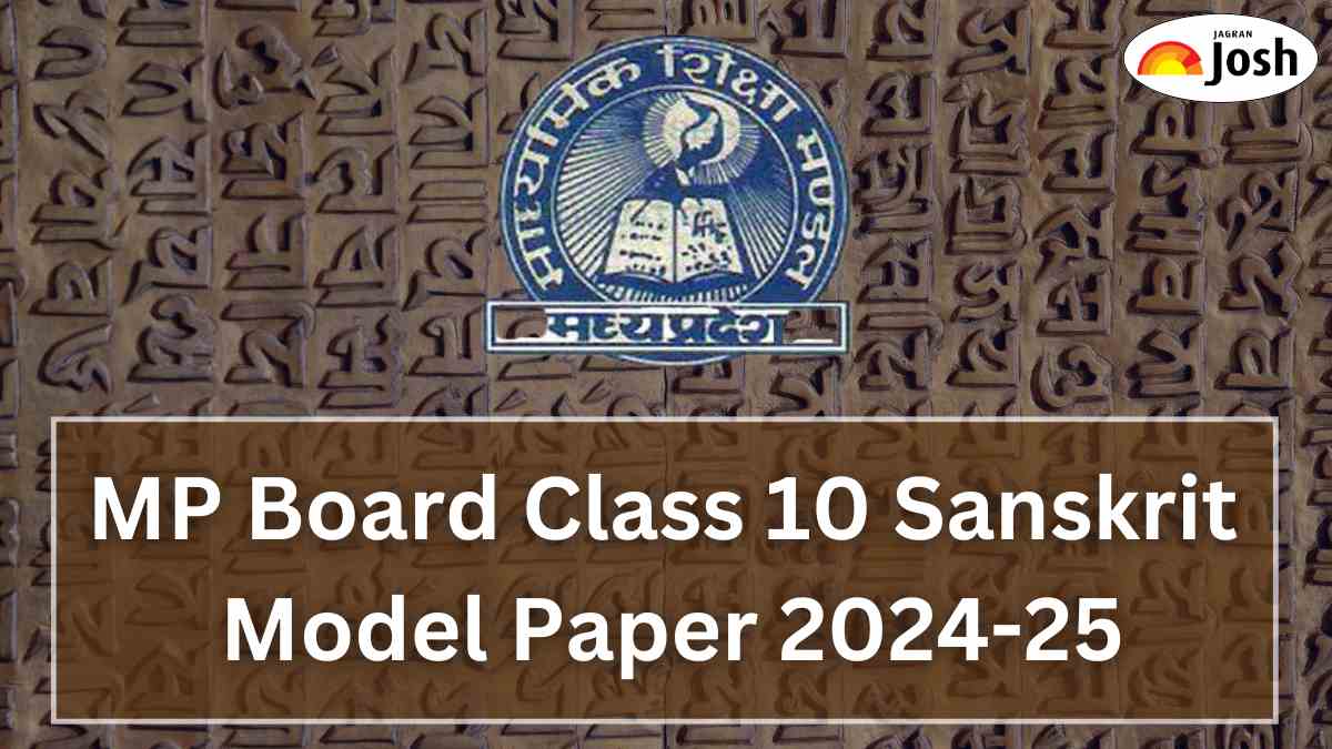 MP Board Class 10 Sanskrit Model Paper 2024: Download FREE PDF