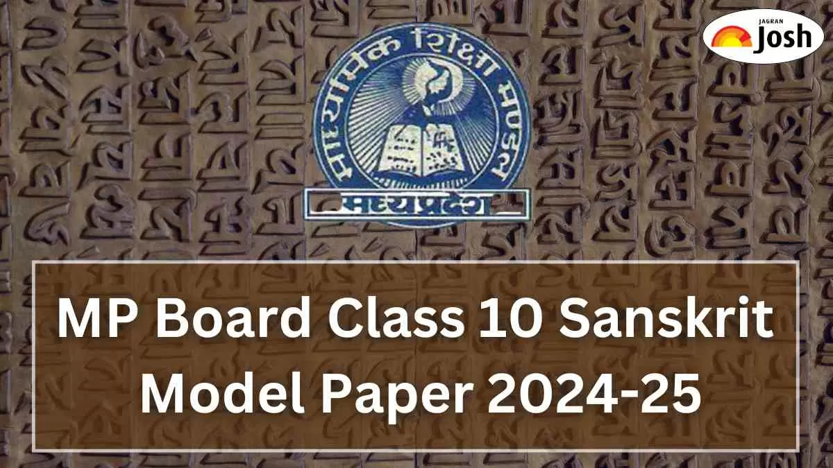 Get direct link to download Class 10 Sanskrit Model paper for MP Board