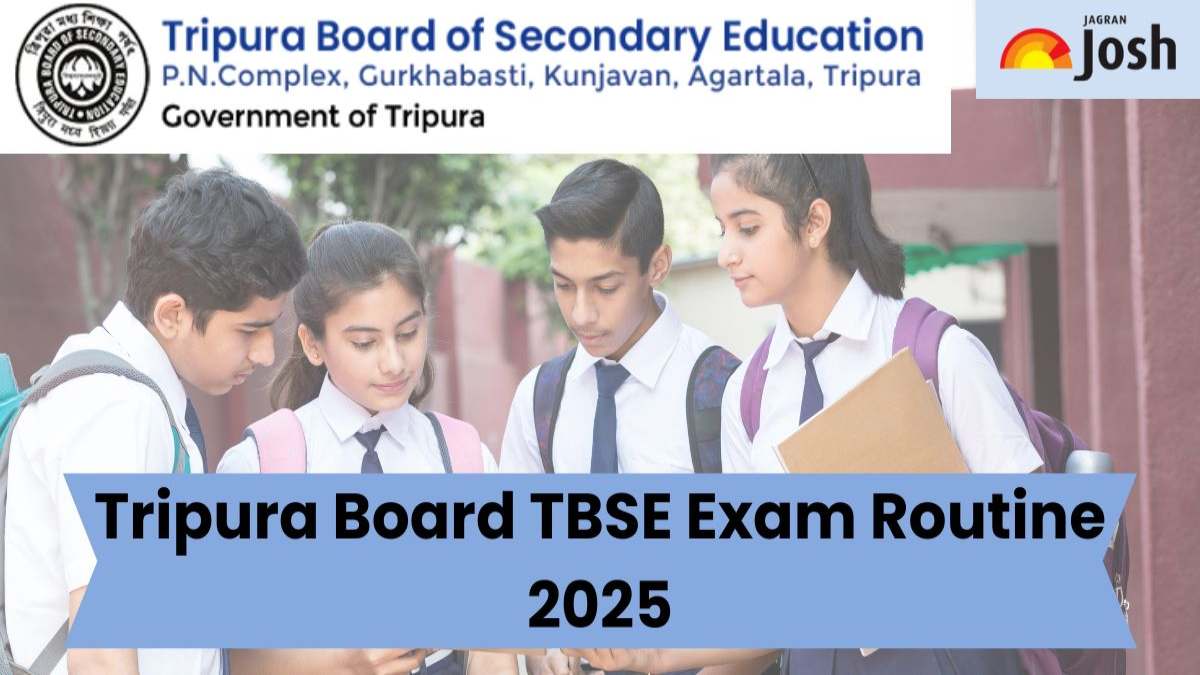 TBSE Exam Routine 2025: Download Tripura Board HS, Madhyamik Date Sheet PDF and Check Exam Timing