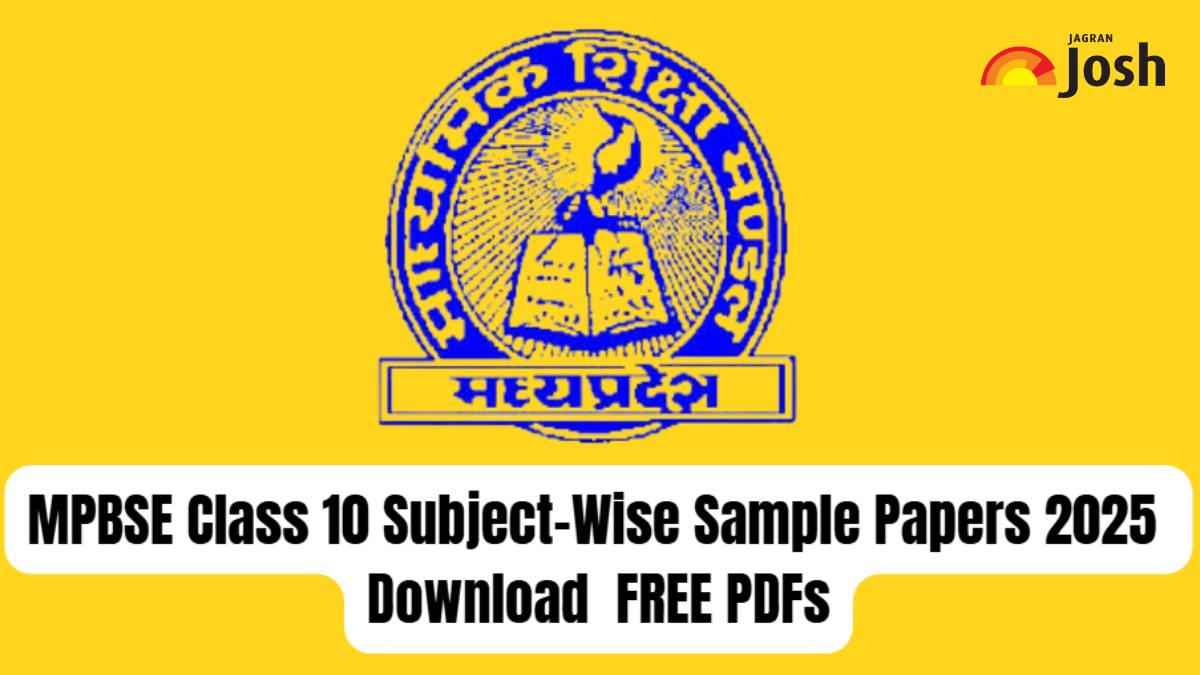 MP Board Class 10 Model Paper 2024-25 PDF Download