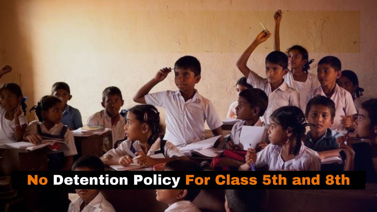 Center has eliminated the "no-detention policy" for classes 5 and 8 in schools under its control.