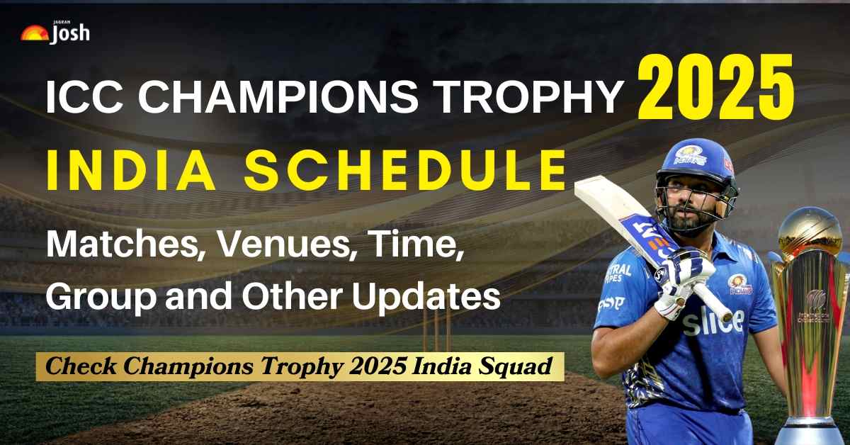 Champions Trophy 2025 India