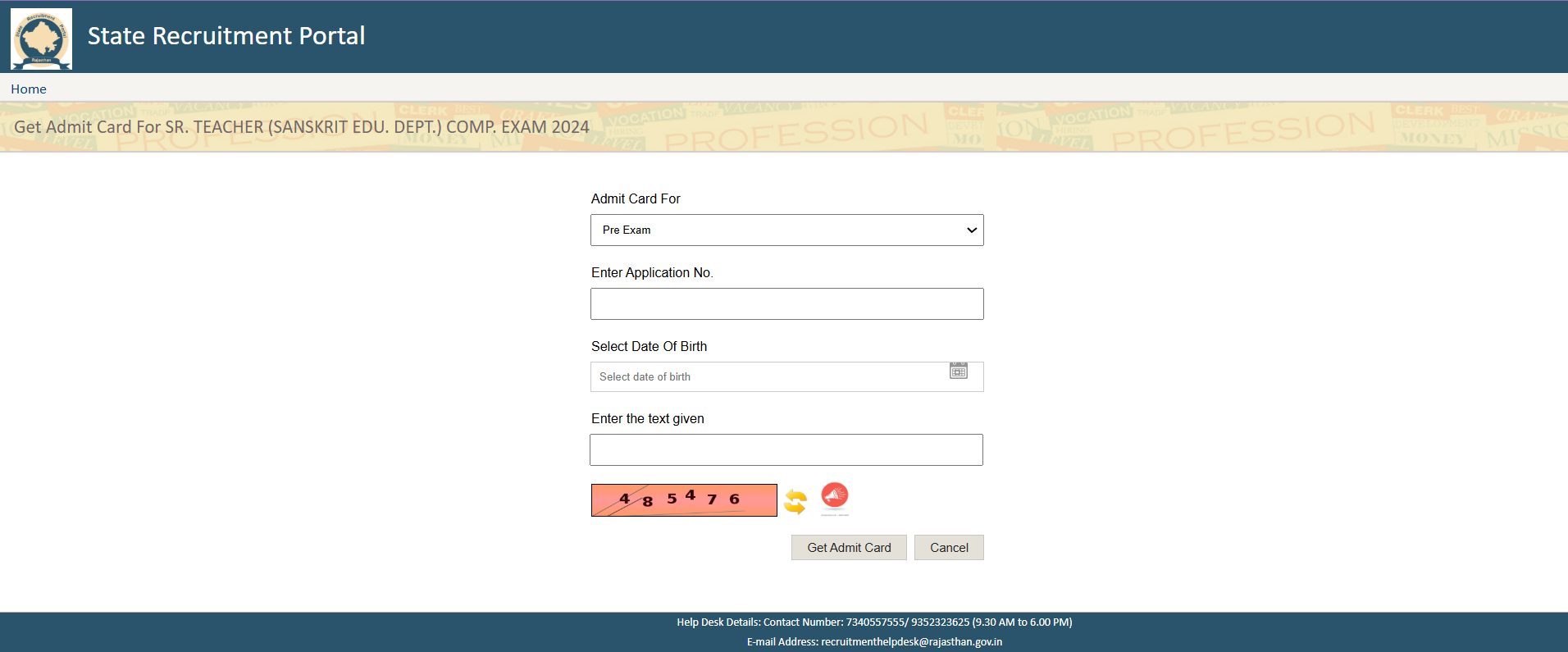 RPSC 2nd Grade Admit Card 2024 OUT: राजस्थान सीनियर टीचर भर्ती परीक्षा के एडमिट कार्ड जारी, ये रहा Direct Link