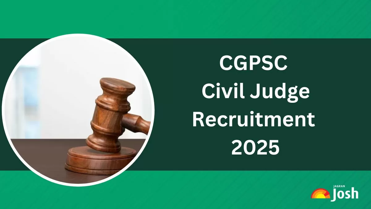 CGPSC Civil Judge Recruitment 2025