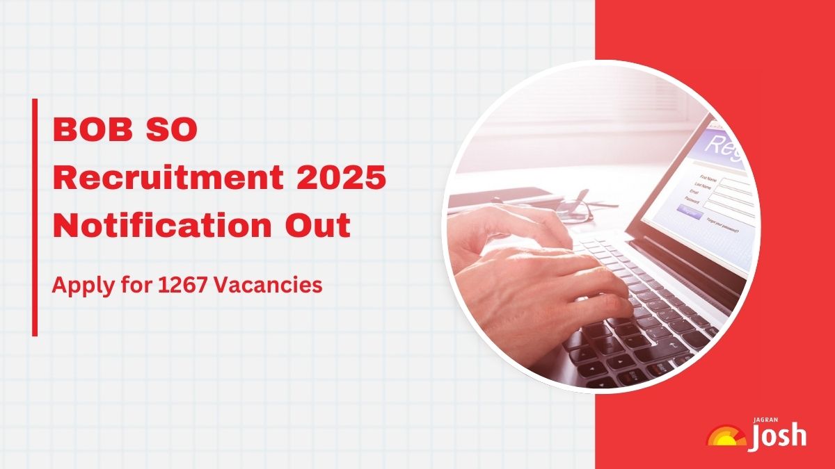 BOB SO 2025 Notification Released for 1267 Posts Check Direct Link