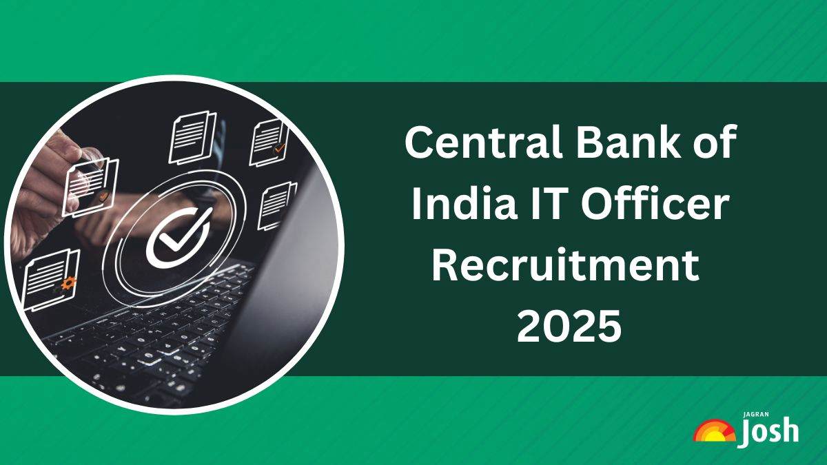 Central Bank of India SO Recruitment 2025 Apply Online for 62