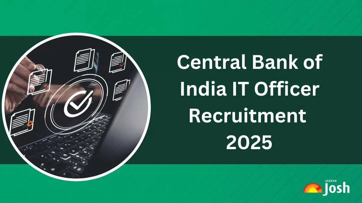 Central Bank of India IT Officer Recruitment 2025
