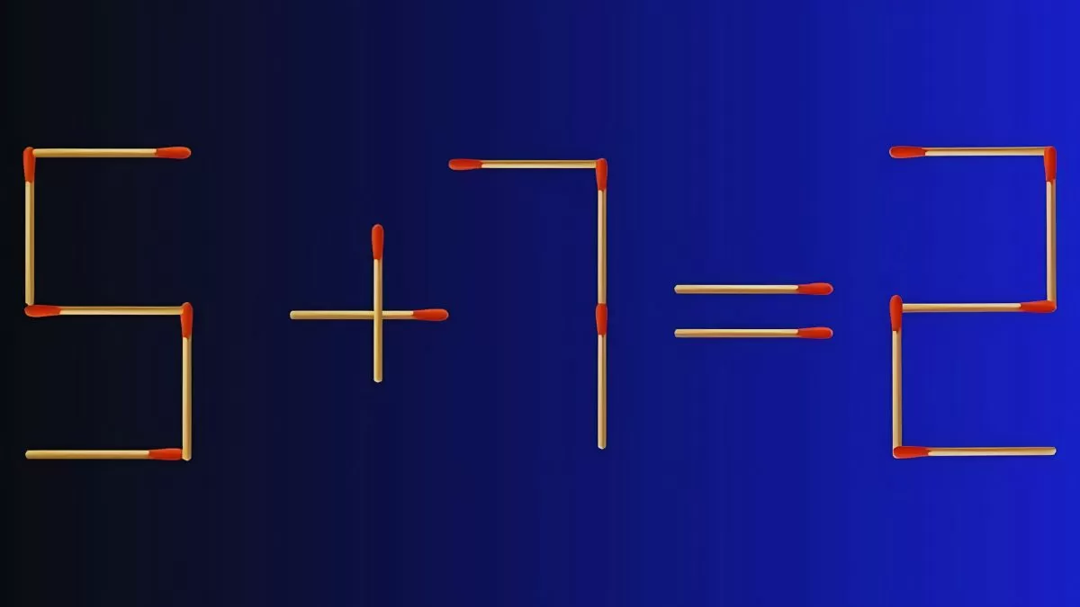 Solve the matchstick puzzle in 9 seconds!