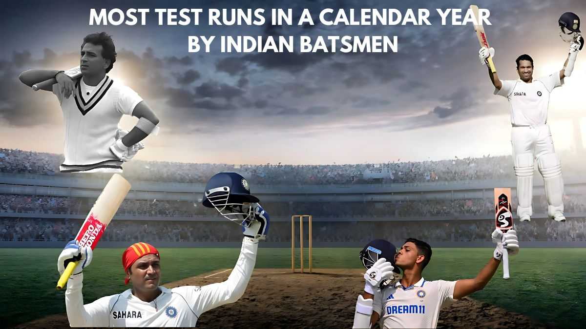 Most Test Runs In A Calendar Year 2025 