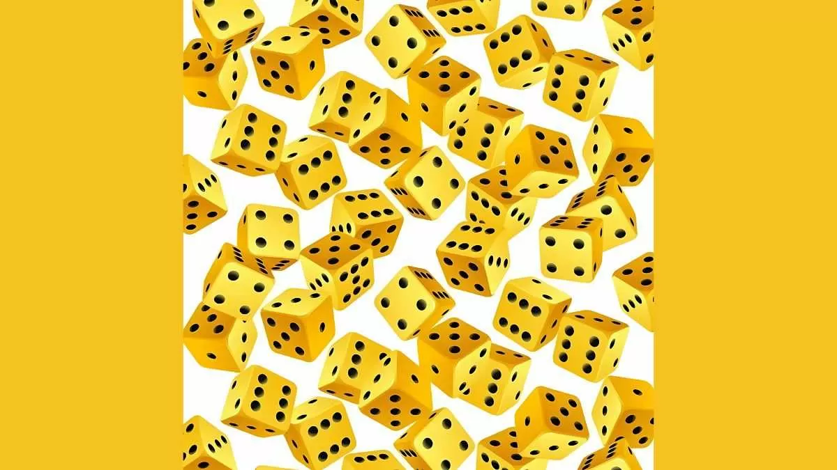 Which dice is different?