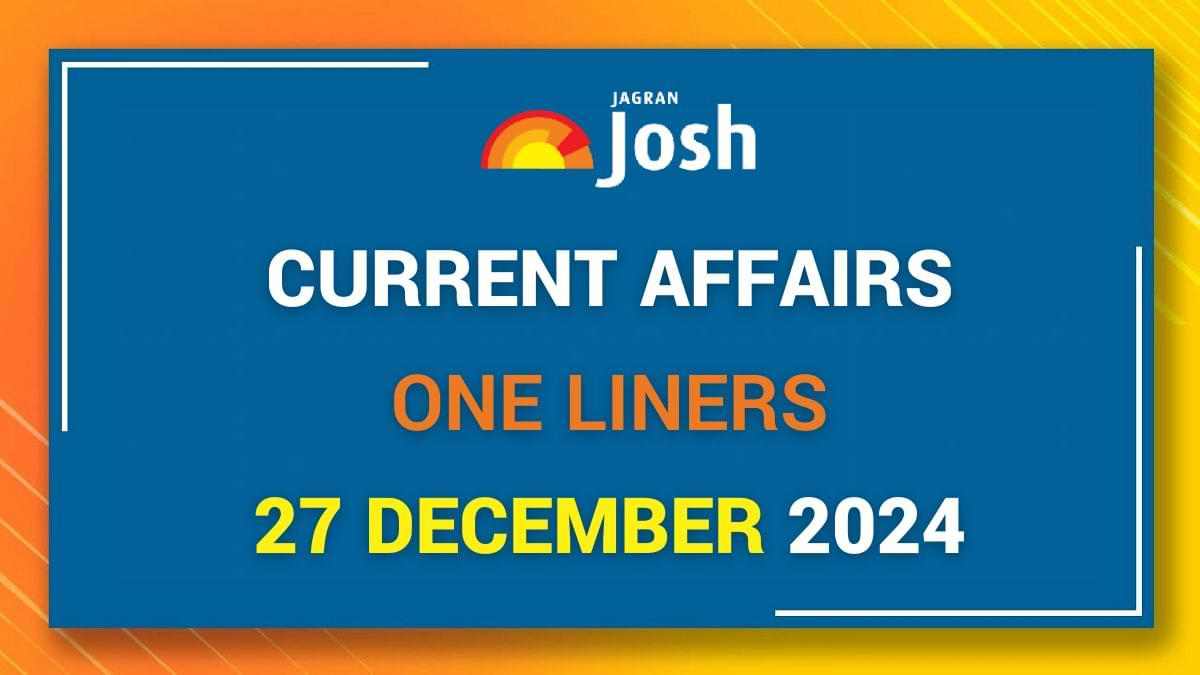 Current Affairs One Liners 27th December 2024: Hockey India League 2024-25