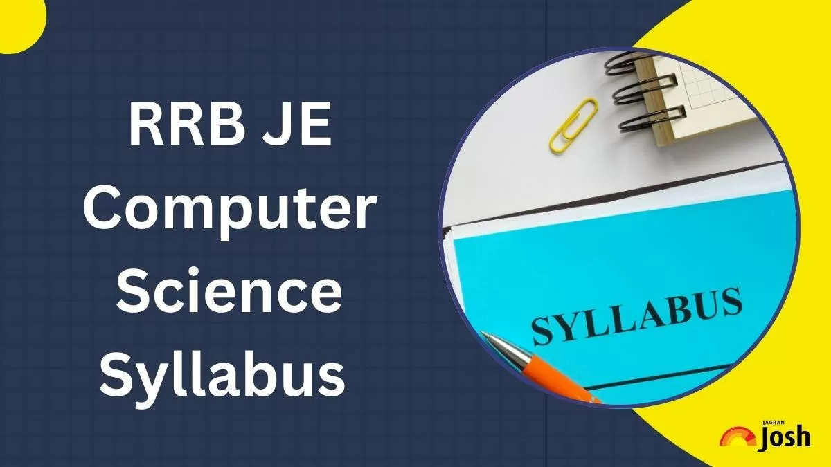 RRB JE Computer Science Syllabus 2024