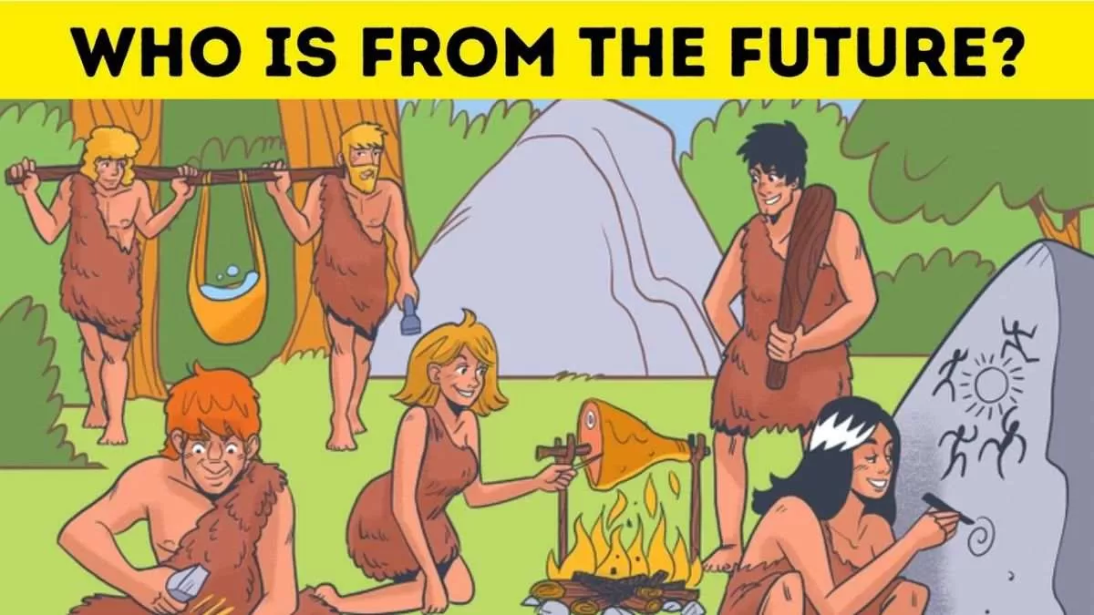 Spot who is from the future.