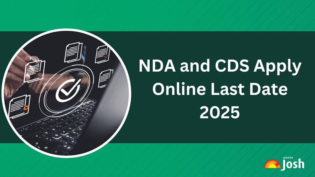 NDA and CDS 1 Exam 2025 Registration Closing Today: Check online application process, fee details, and correction window information