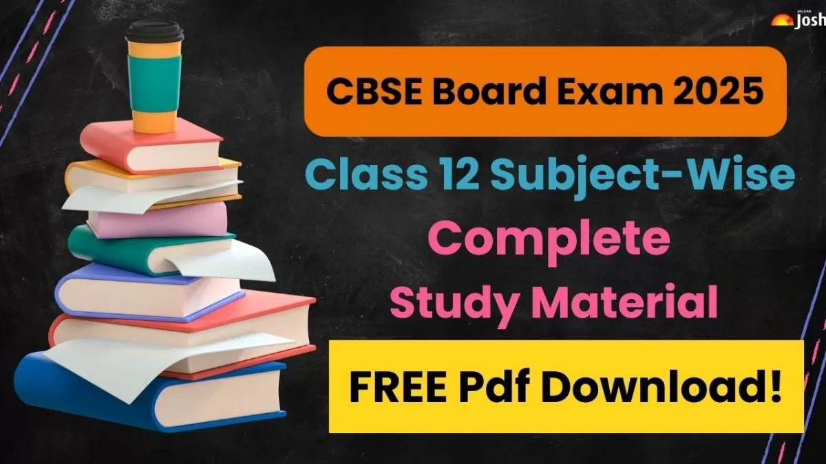 CBSE Class 12 All Subject Study Material 2025.