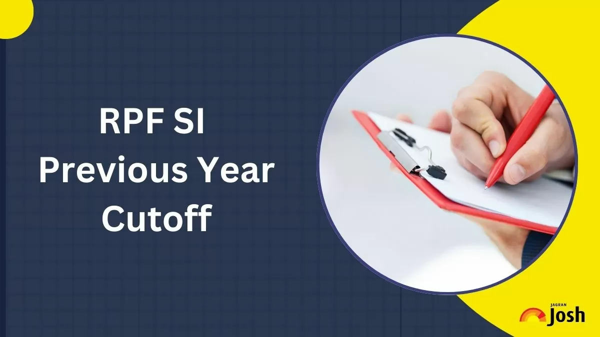 RPF SI Previous Year Cutoff 
